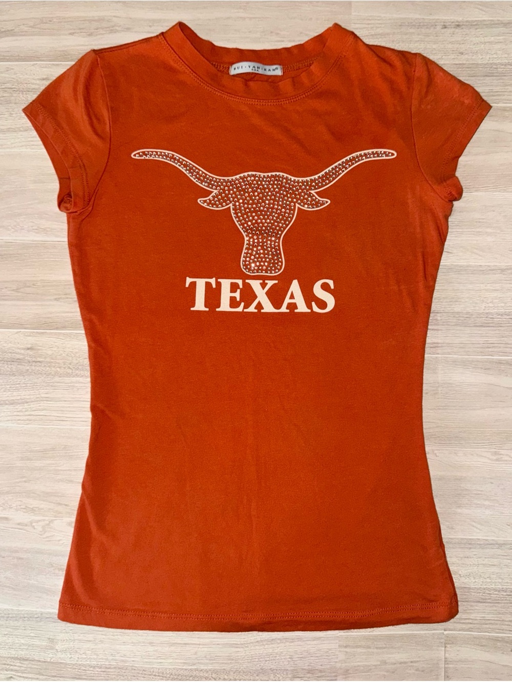 🤘🏼Texas Longhorns Rust Graphic Tee - Women - size Small